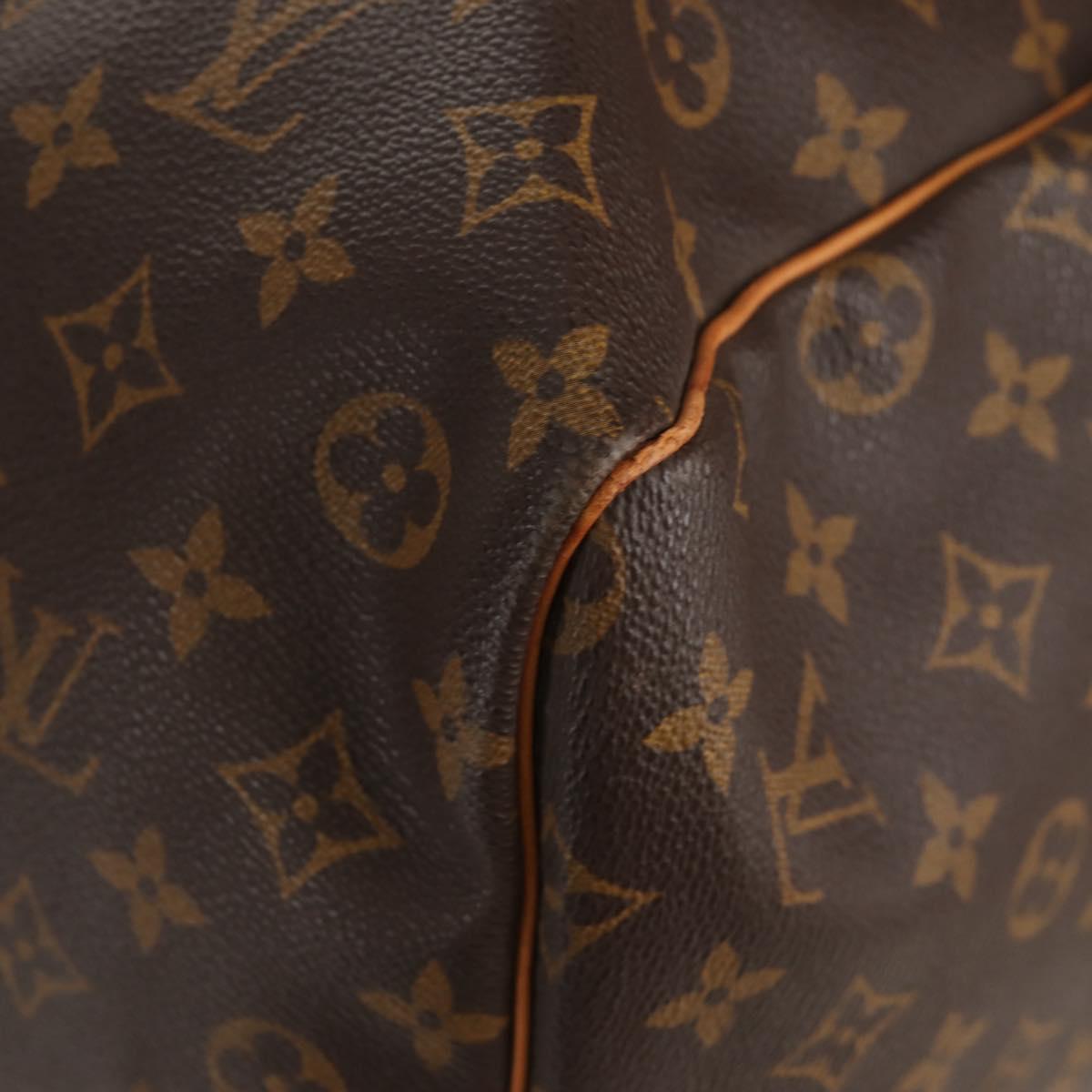 LOUIS VUITTON Monogram Keepall 60 Boston Bag M41422 LV Auth 153679V