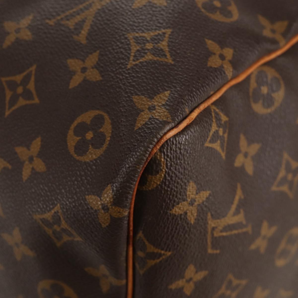 LOUIS VUITTON Monogram Keepall 60 Boston Bag M41422 LV Auth 153679V