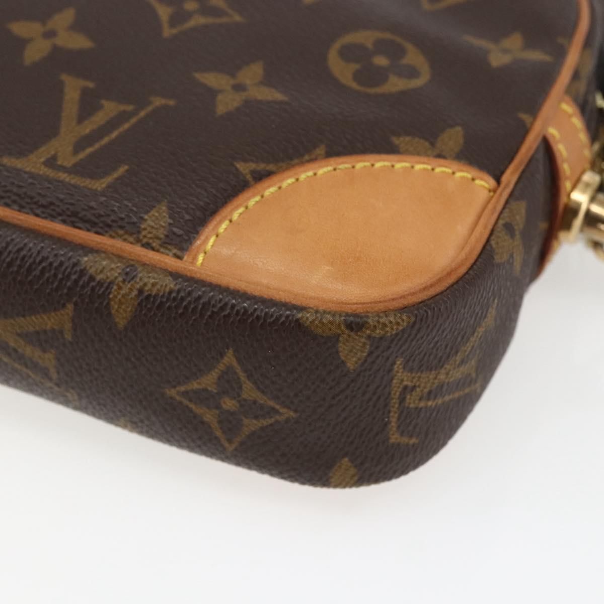 LOUIS VUITTON Monogram Marly Dragonne PM Clutch Bag M51827 LV Auth 153680V