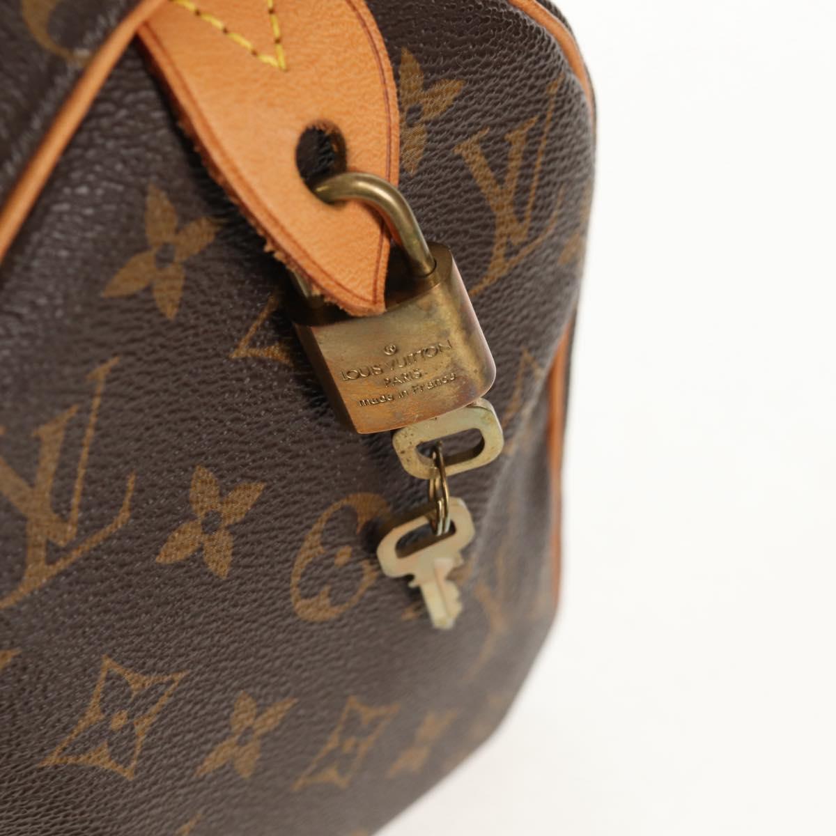 LOUIS VUITTON Monogram Speedy 25 Hand Bag M41528 LV Auth 153681V
