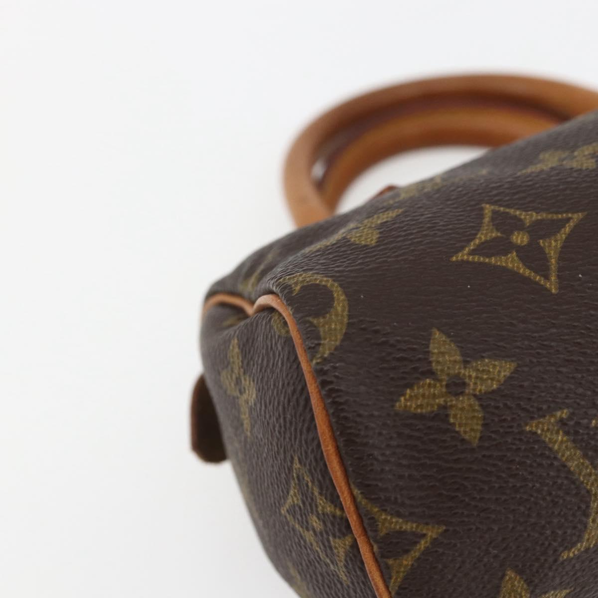 LOUIS VUITTON Monogram Mini Speedy Hand Bag M41534 LV Auth 153684V