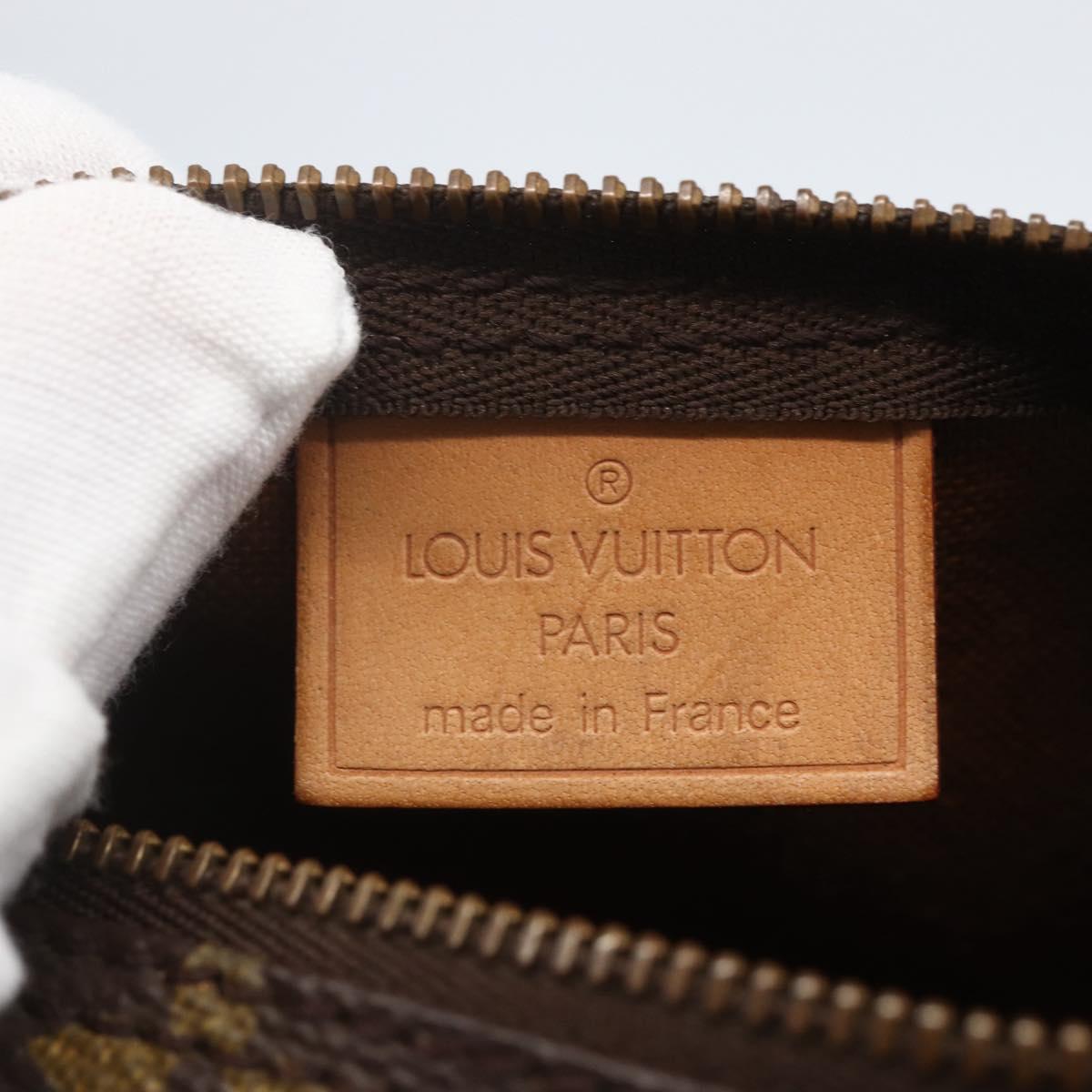 LOUIS VUITTON Monogram Mini Speedy Hand Bag M41534 LV Auth 153684V