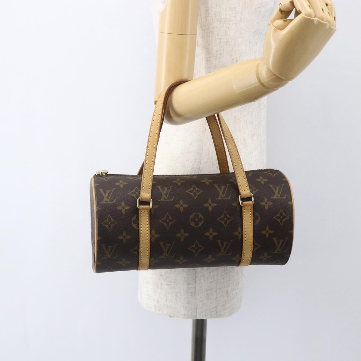 LOUIS VUITTON Monogram Papillon 26 Hand Bag M51386 LV Auth 153685V