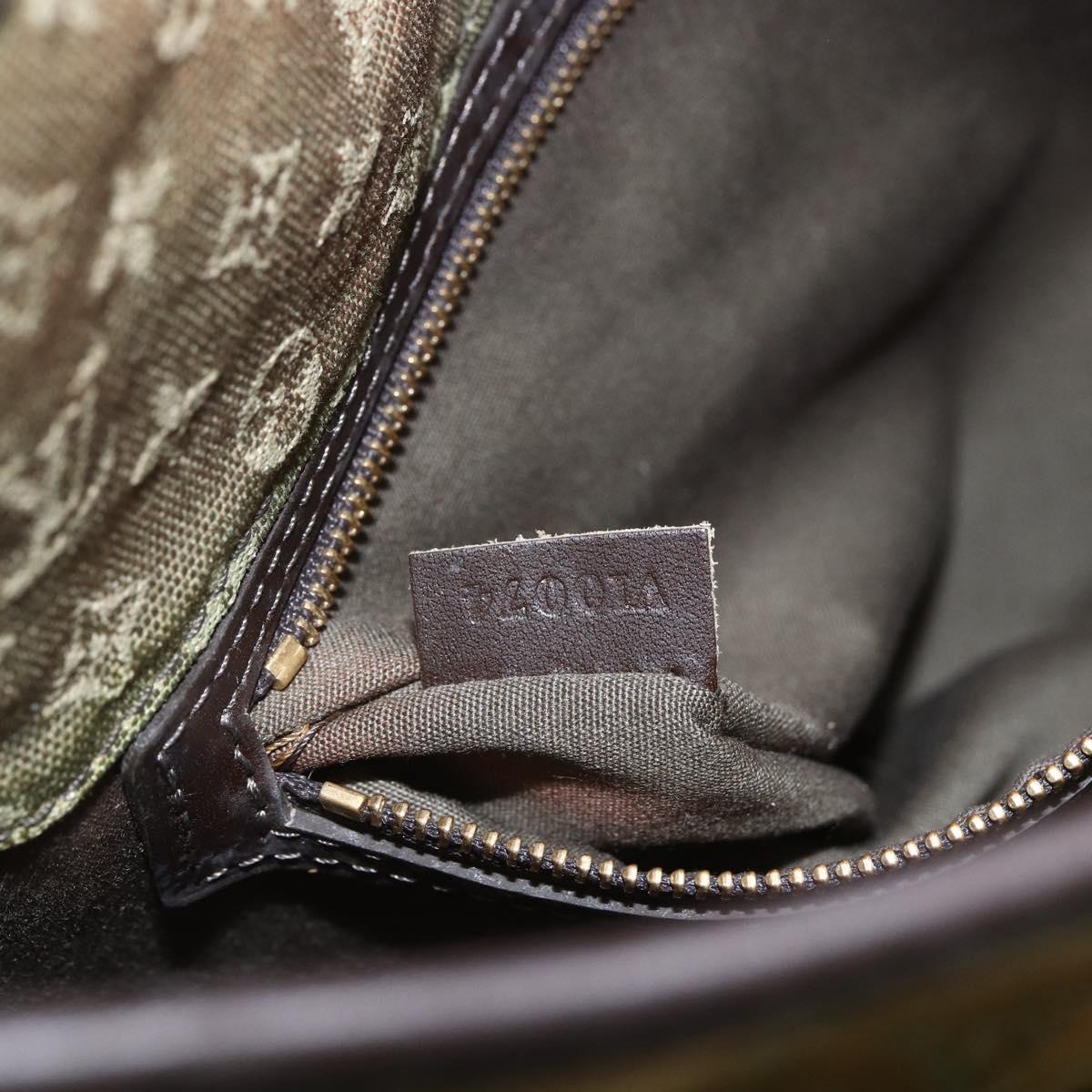 LOUIS VUITTON Monogram Mini Bussus Marie Kate Bag TST Khaki M92324 Auth 153693