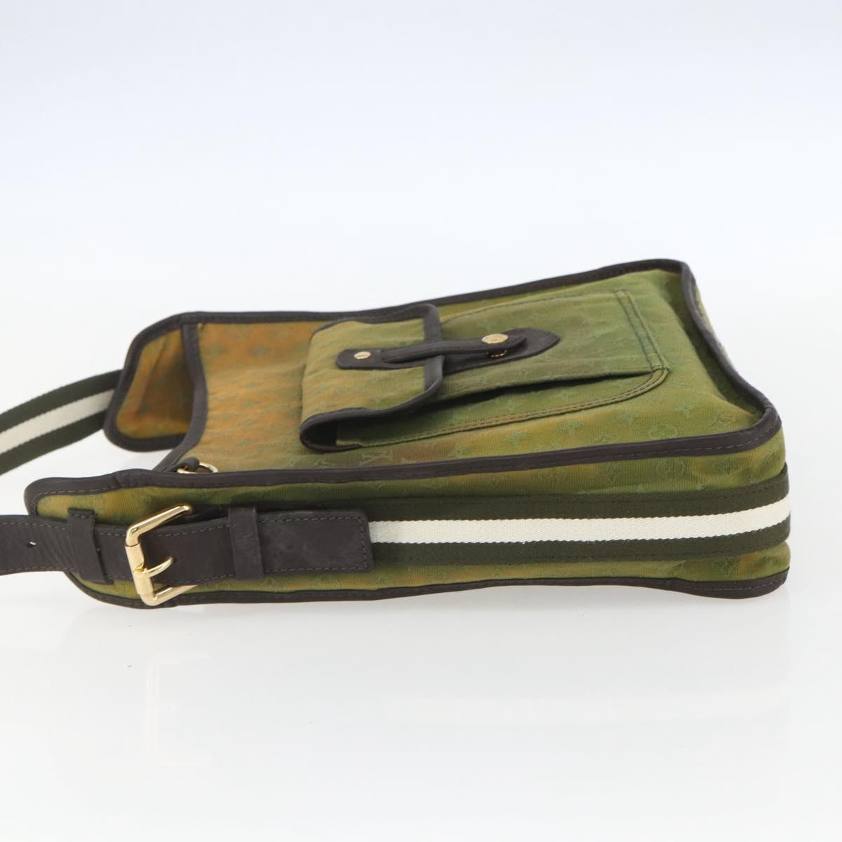 LOUIS VUITTON Monogram Mini Bussus Marie Kate Bag TST Khaki M92324 Auth 153693