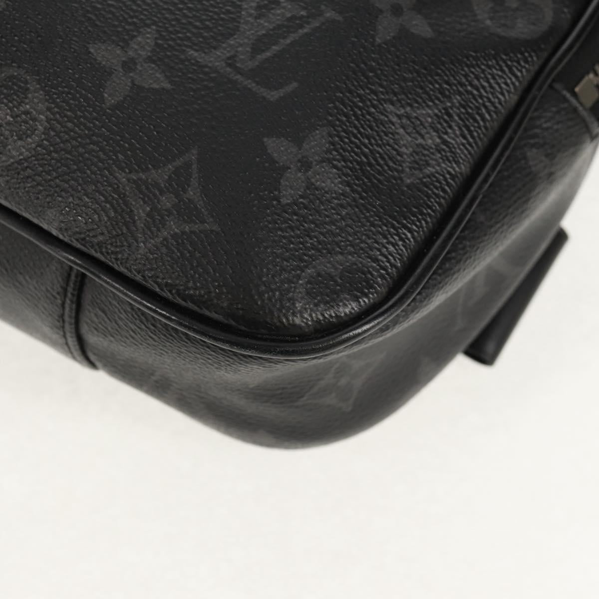 LOUIS VUITTON Monogram Eclipse Bum Bag Shoulder Bag M42906 LV Auth 153700V