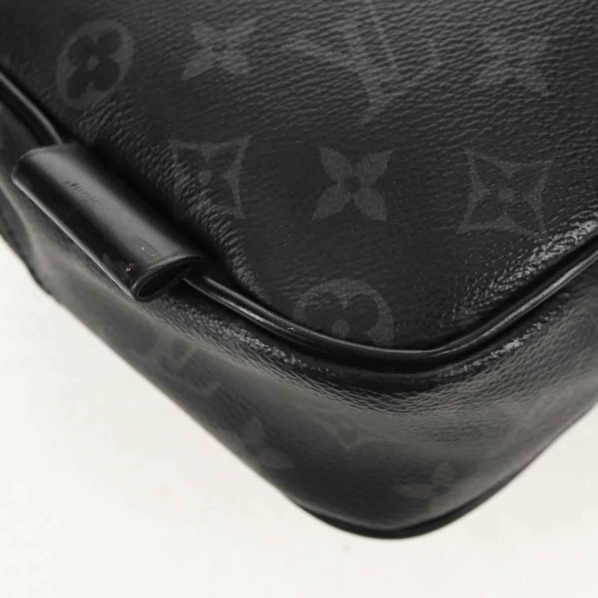 LOUIS VUITTON Monogram Eclipse Bum Bag Shoulder Bag M42906 LV Auth 153700V