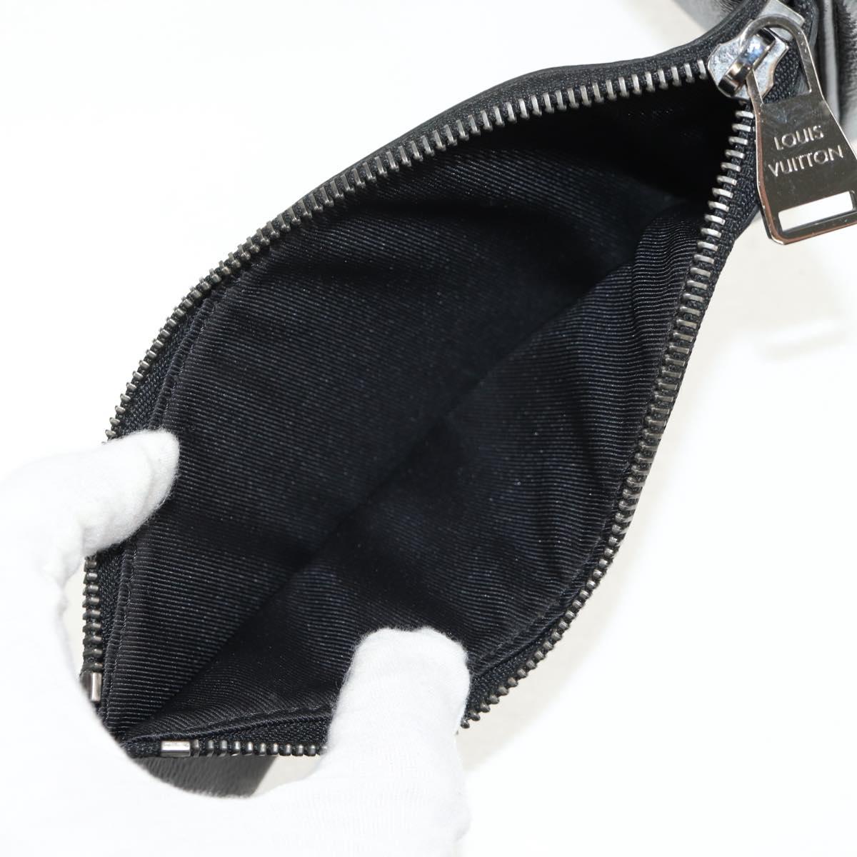 LOUIS VUITTON Monogram Eclipse Bum Bag Shoulder Bag M42906 LV Auth 153700V