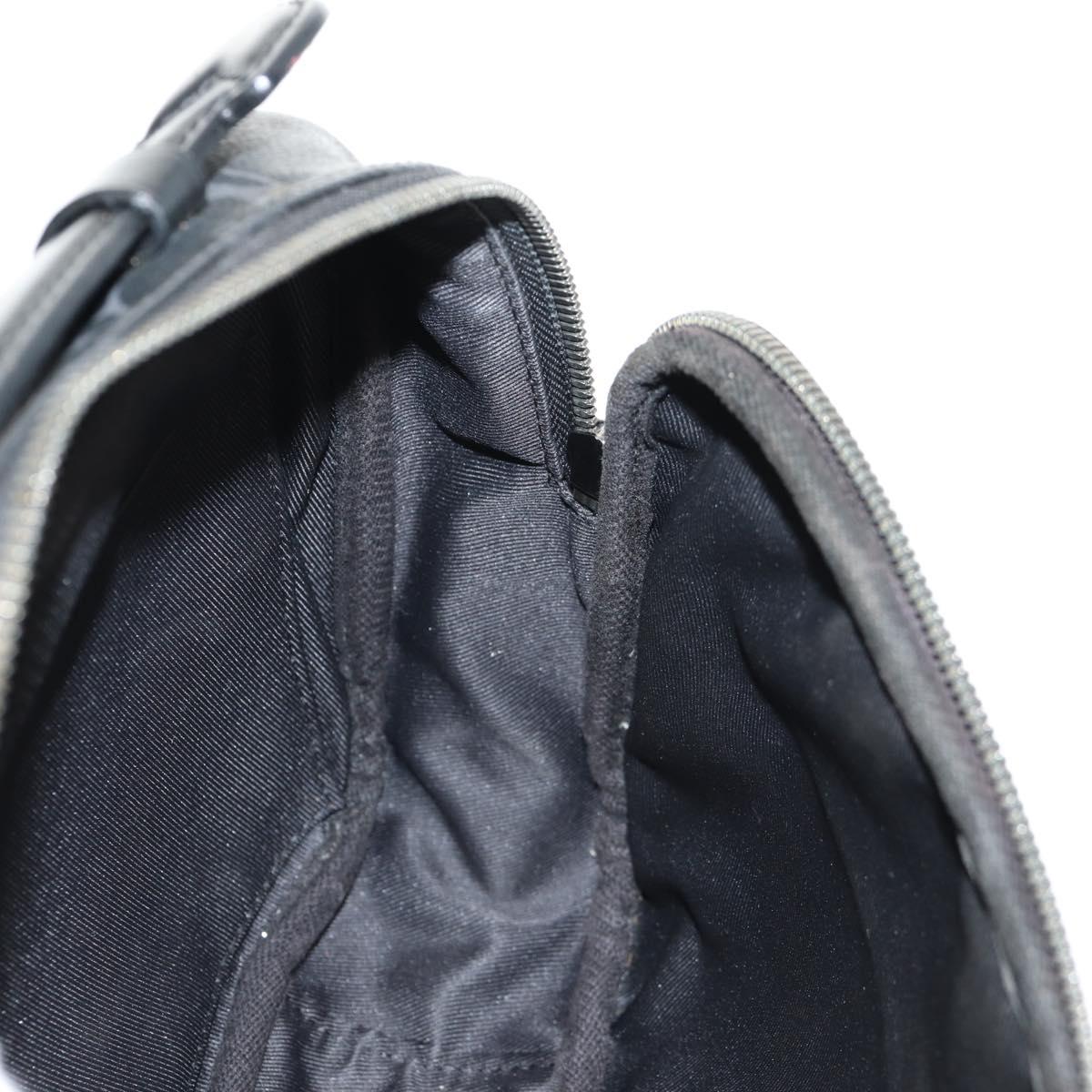 LOUIS VUITTON Monogram Eclipse Bum Bag Shoulder Bag M42906 LV Auth 153700V