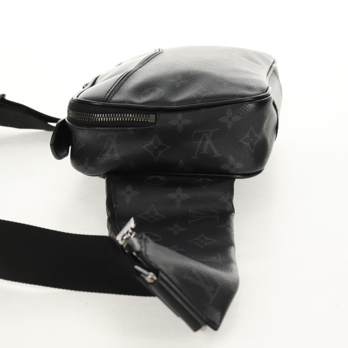 LOUIS VUITTON Monogram Eclipse Bum Bag Shoulder Bag M42906 LV Auth 153700V