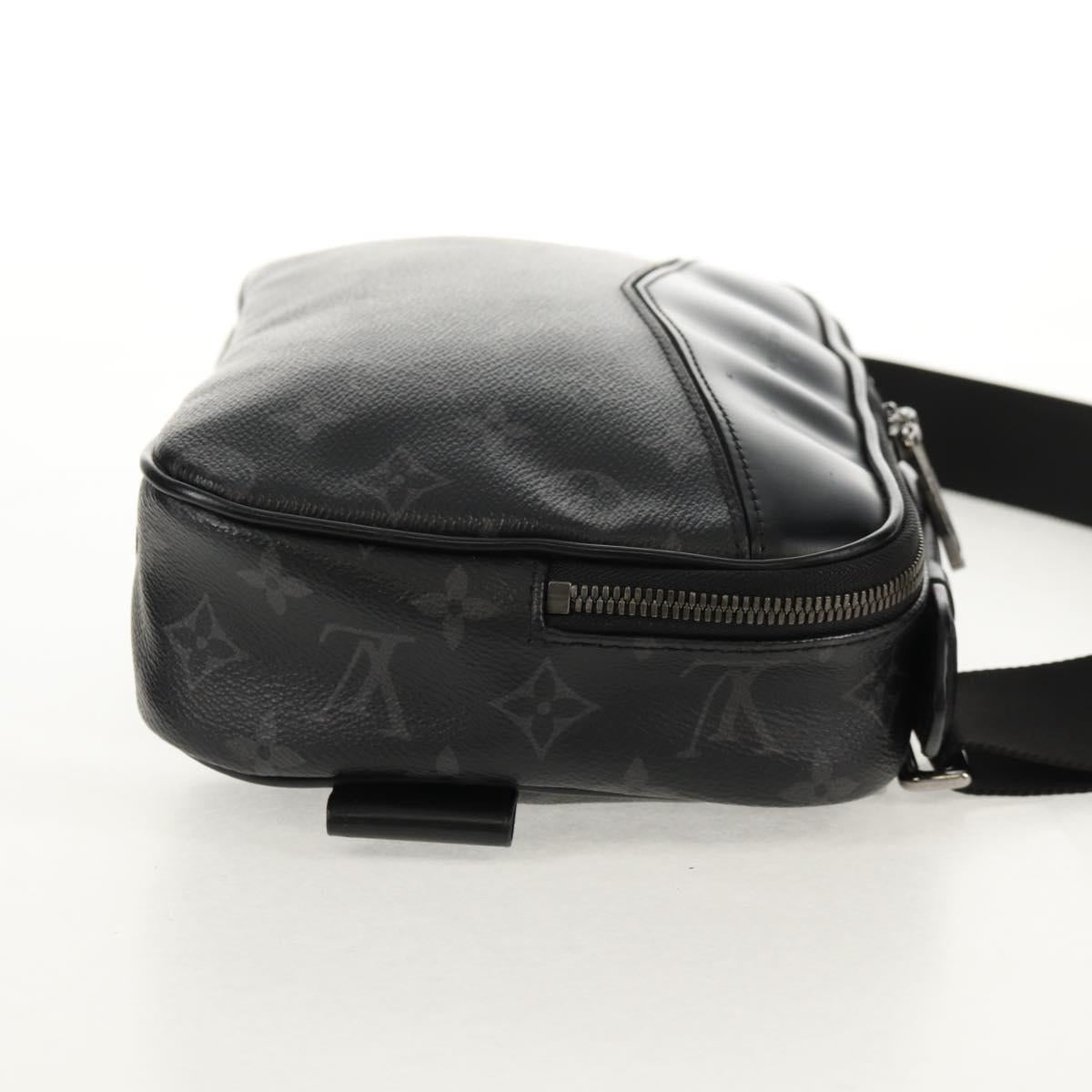 LOUIS VUITTON Monogram Eclipse Bum Bag Shoulder Bag M42906 LV Auth 153700V