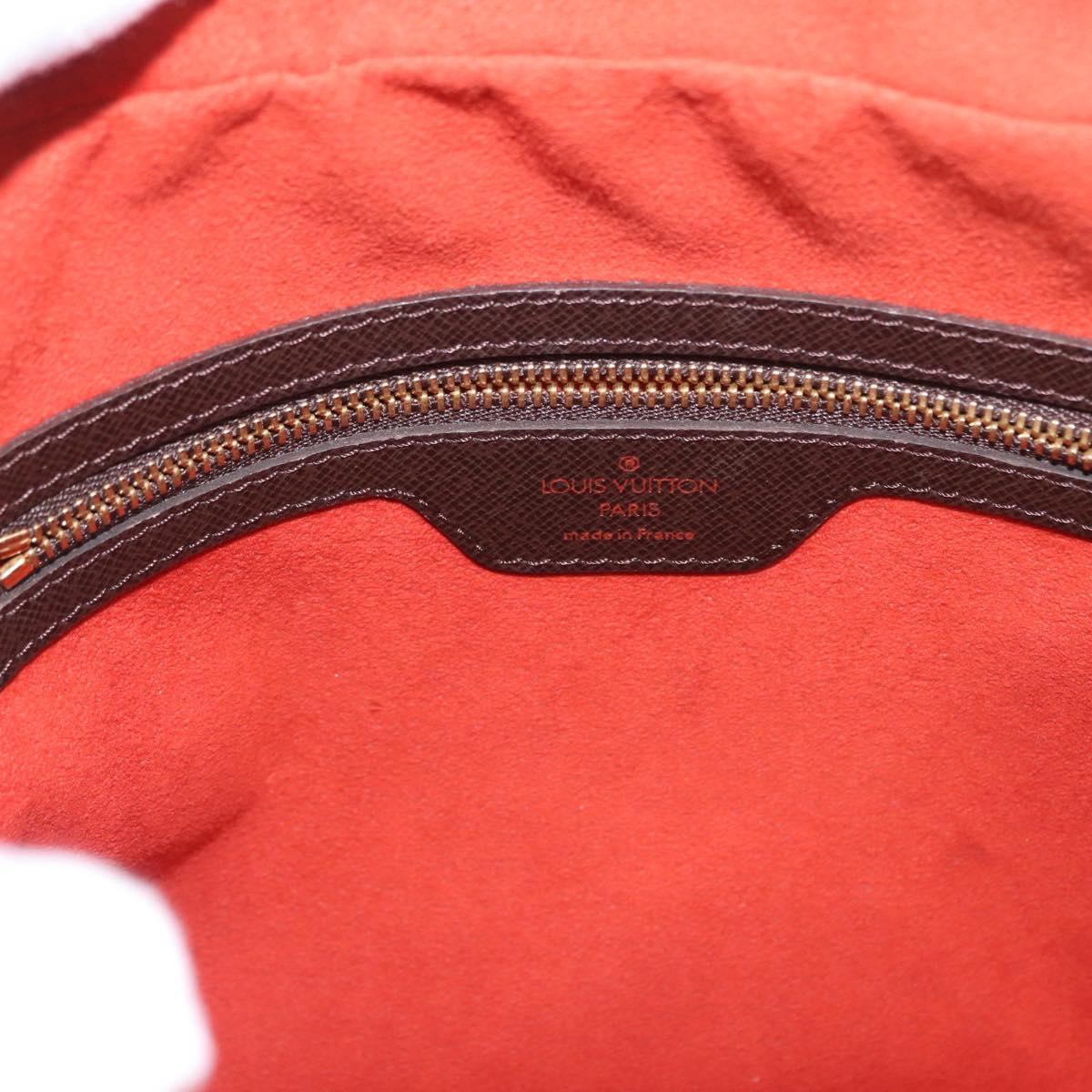 LOUIS VUITTON Damier Ebene Brera Hand Bag N51150 LV Auth 153702V