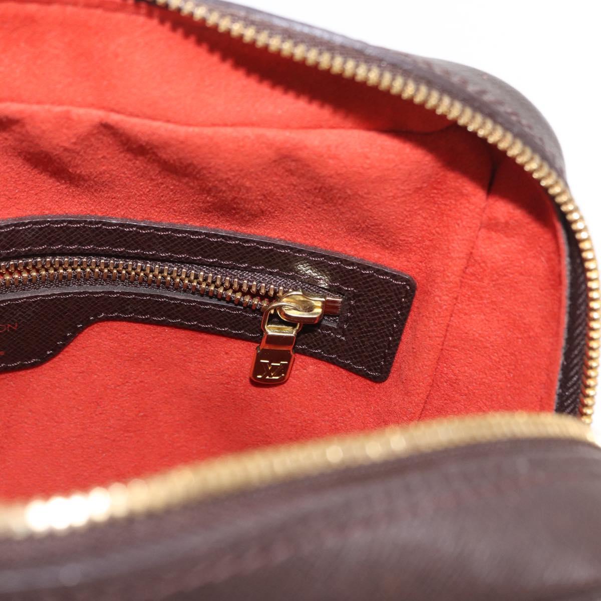 LOUIS VUITTON Damier Ebene Brera Hand Bag N51150 LV Auth 153702V