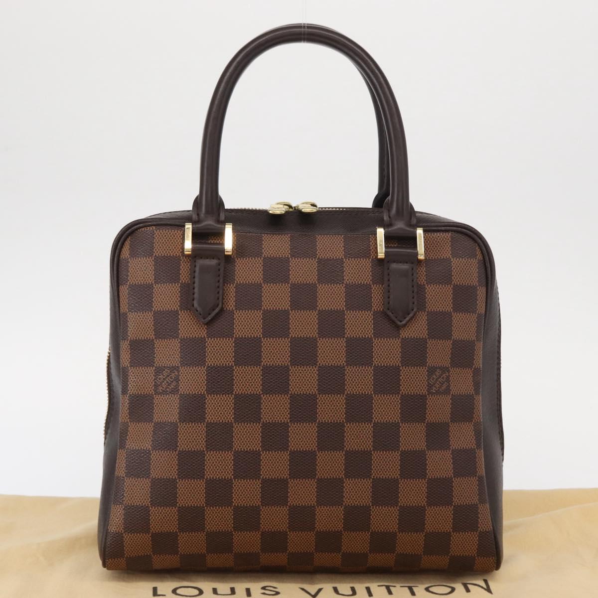 LOUIS VUITTON Damier Ebene Brera Hand Bag N51150 LV Auth 153702V