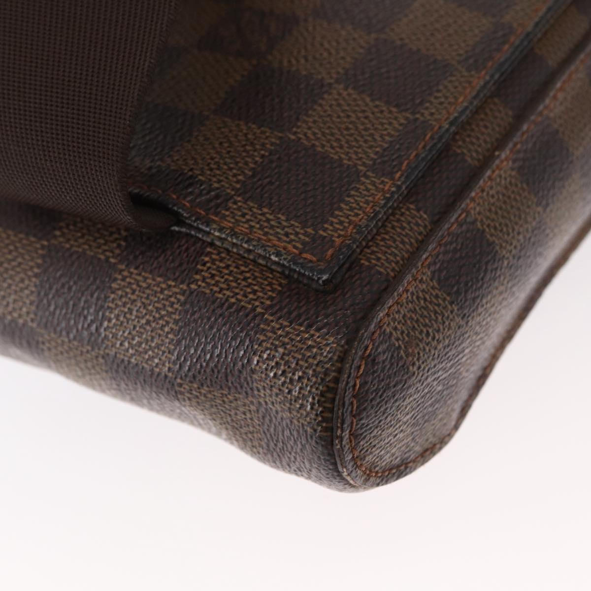 LOUIS VUITTON Damier Ebene Geronimos Shoulder Bag N51994 LV Auth 153705