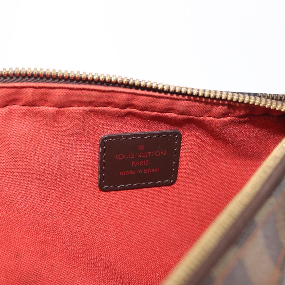 LOUIS VUITTON Damier Ebene Geronimos Shoulder Bag N51994 LV Auth 153705