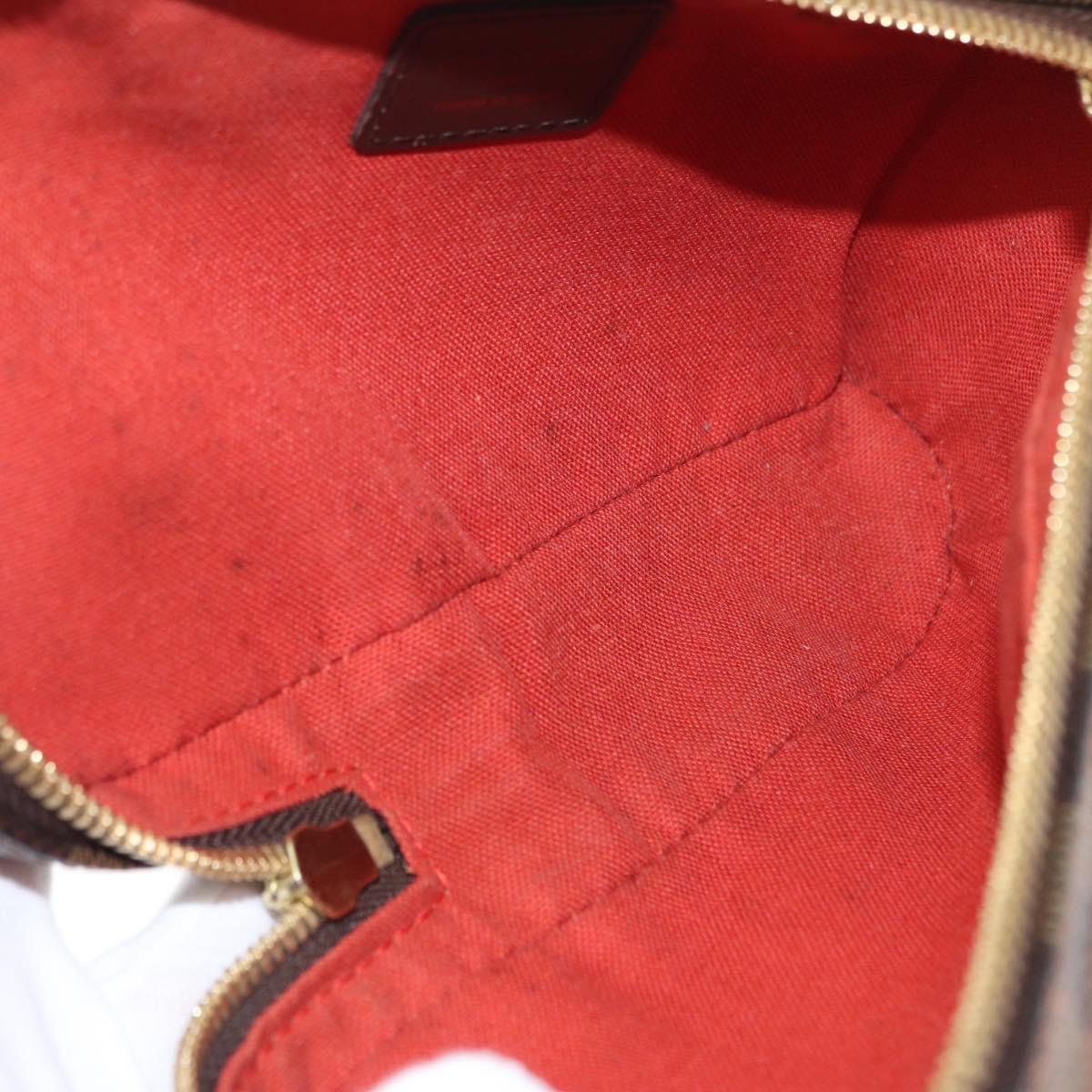 LOUIS VUITTON Damier Ebene Geronimos Shoulder Bag N51994 LV Auth 153705