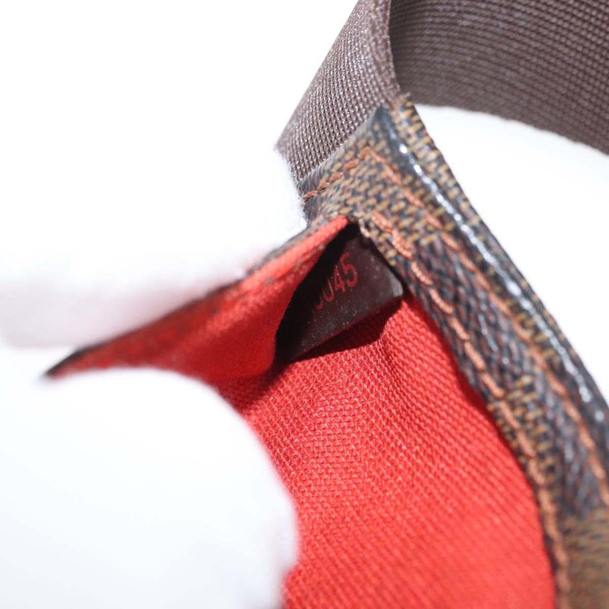 LOUIS VUITTON Damier Ebene Geronimos Shoulder Bag N51994 LV Auth 153705