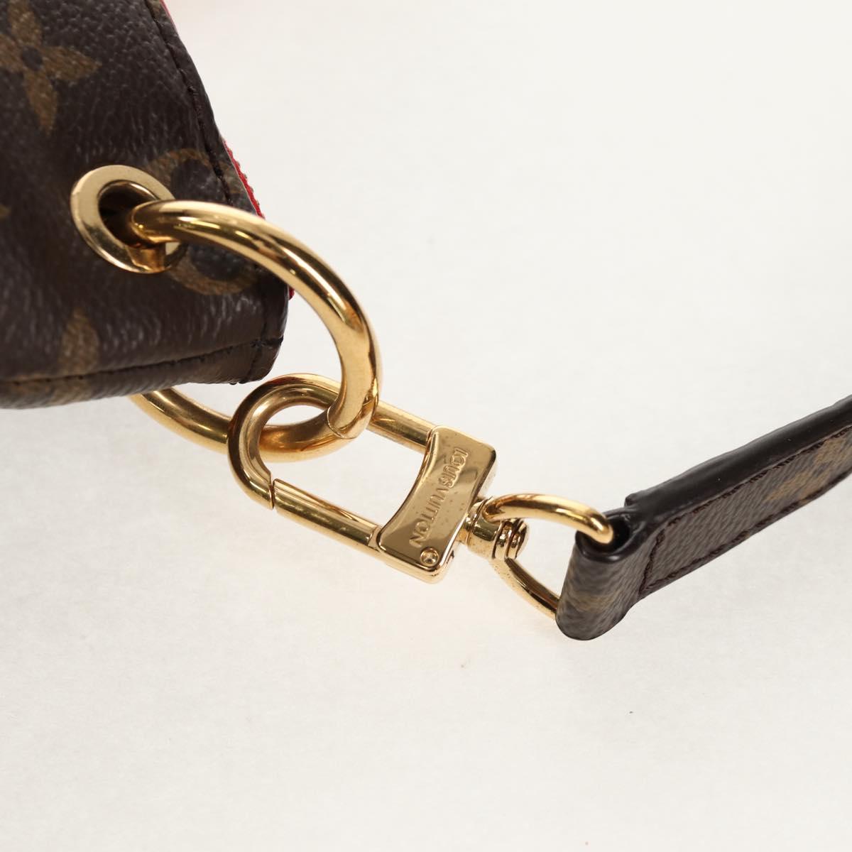 LOUIS VUITTON Monogram Pallas Hand Bag M41175 LV Auth 153708V