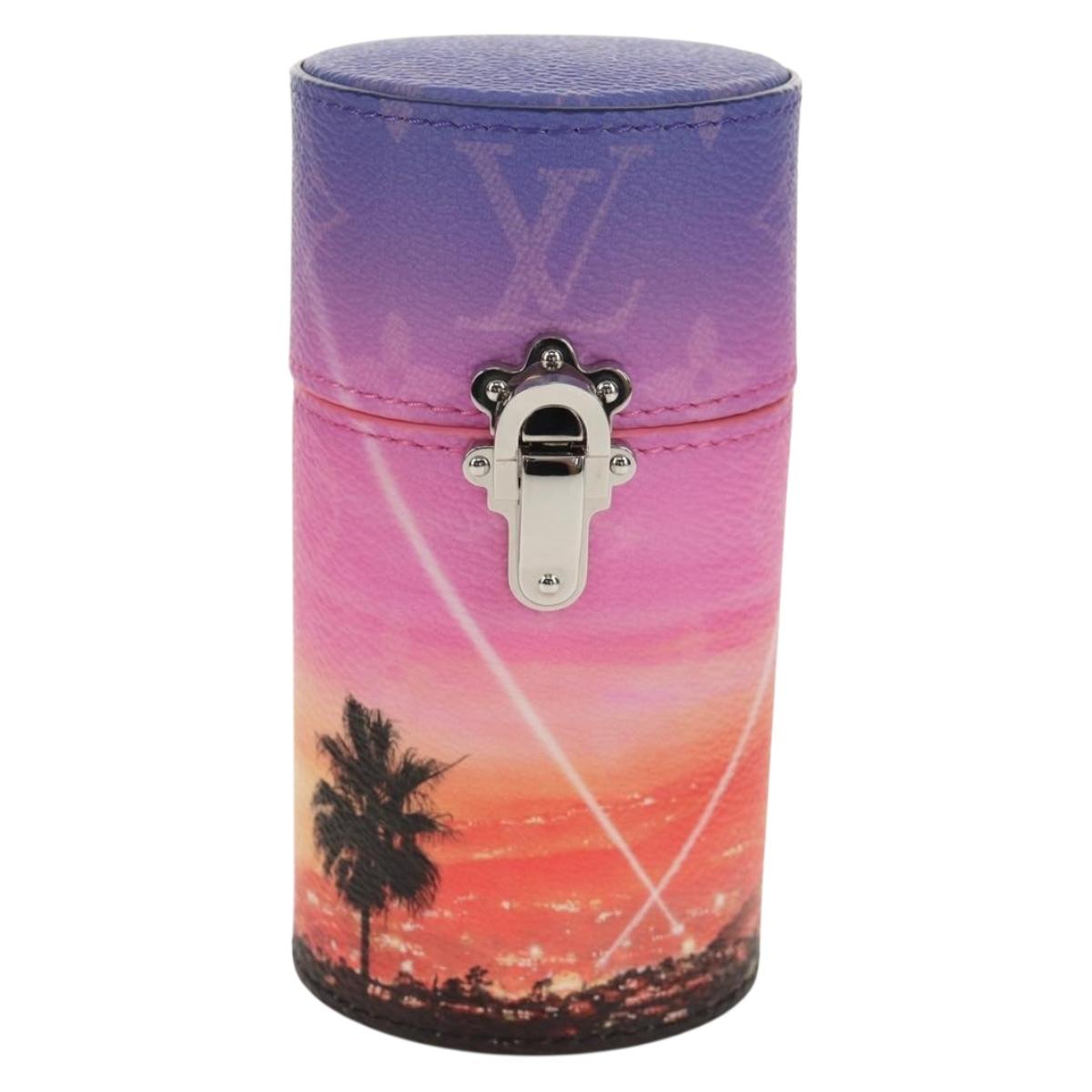 LOUIS VUITTON Monogram Perfume case Pouch LV Auth 153709M