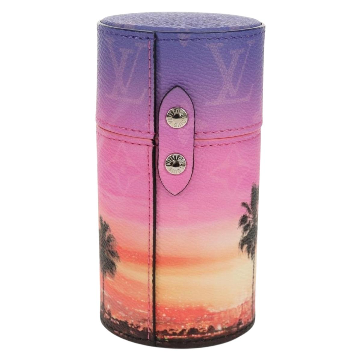 LOUIS VUITTON Monogram Perfume case Pouch LV Auth 153709M