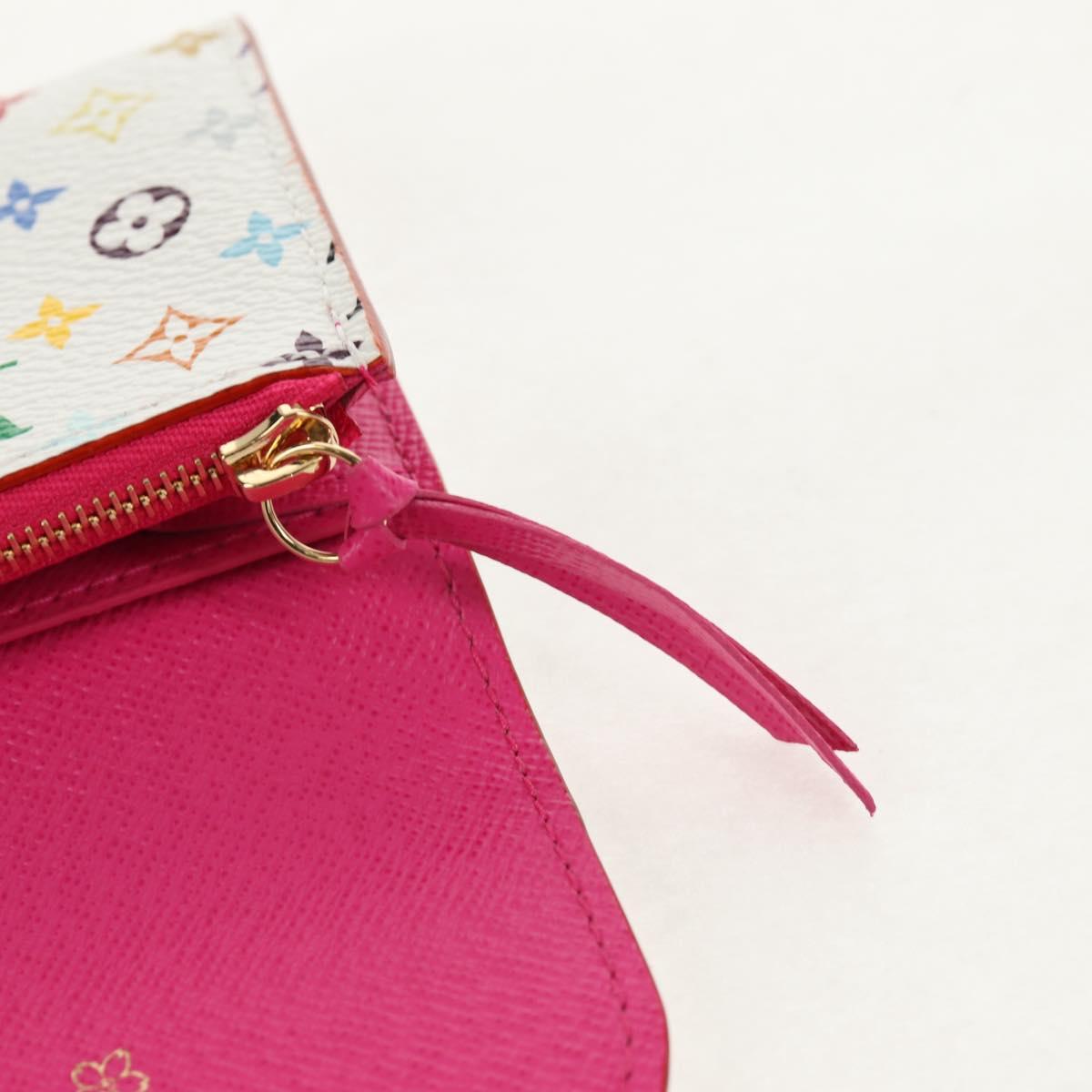 LOUIS VUITTON Multicolor Porte Monnaie Rosary Coin Purse M13399 Auth 153715SAM