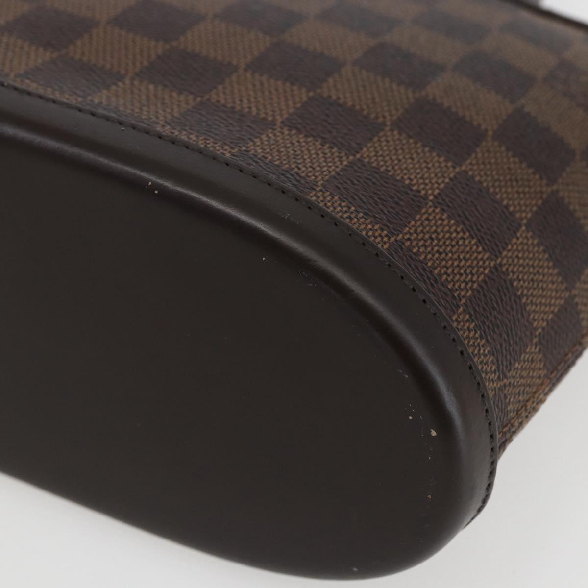 LOUIS VUITTON Damier Ebene Impala Hand Bag SPO LV Auth 153719V
