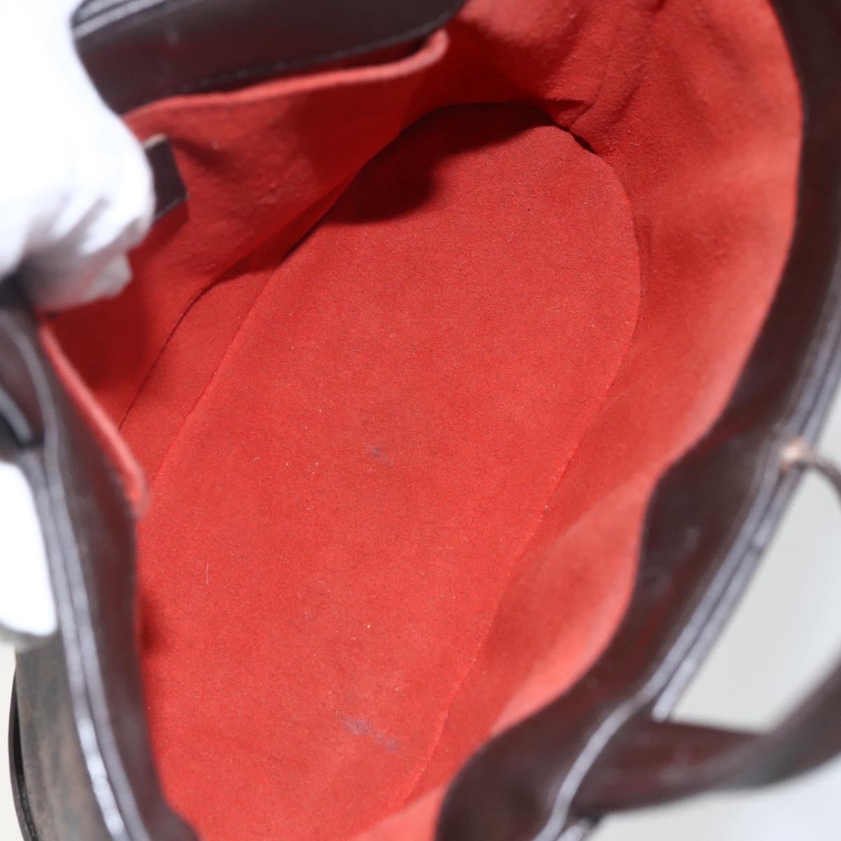 LOUIS VUITTON Damier Ebene Impala Hand Bag SPO LV Auth 153719V