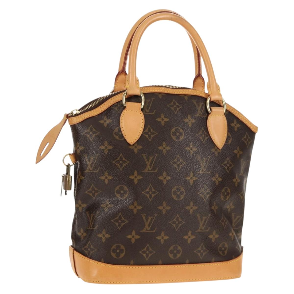 LOUIS VUITTON Monogram Lockit Hand Bag M40102 LV Auth 153725V