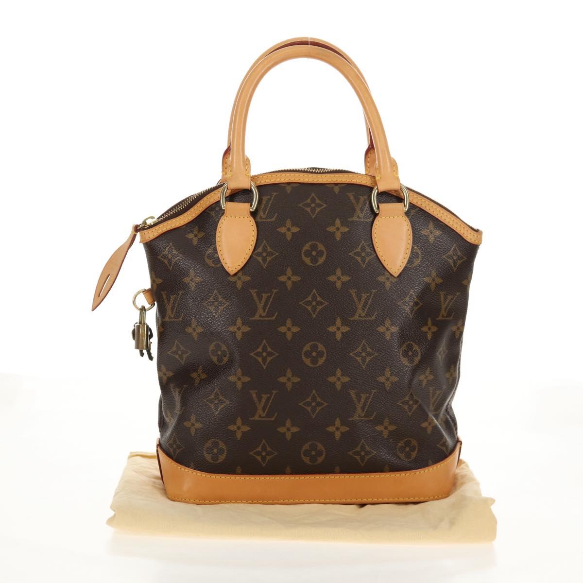 LOUIS VUITTON Monogram Lockit Hand Bag M40102 LV Auth 153725V