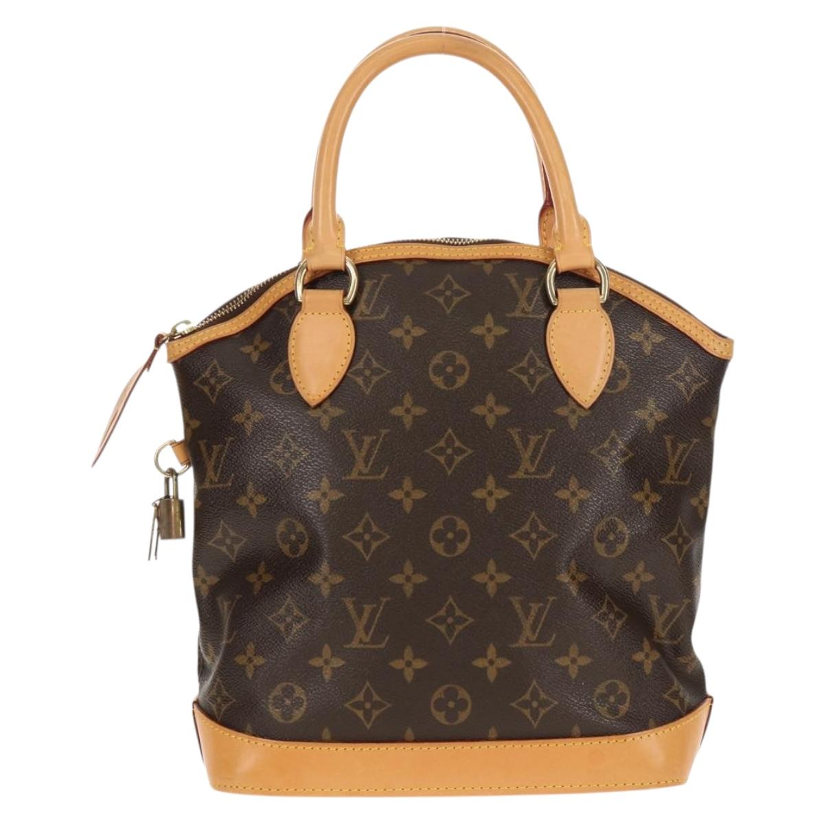 LOUIS VUITTON Monogram Lockit Hand Bag M40102 LV Auth 153725V
