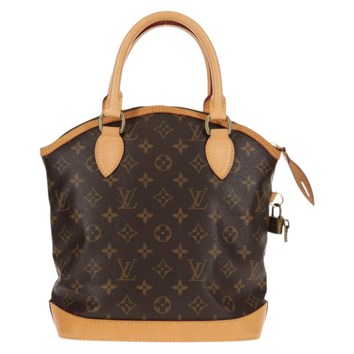 LOUIS VUITTON Monogram Lockit Hand Bag M40102 LV Auth 153725V