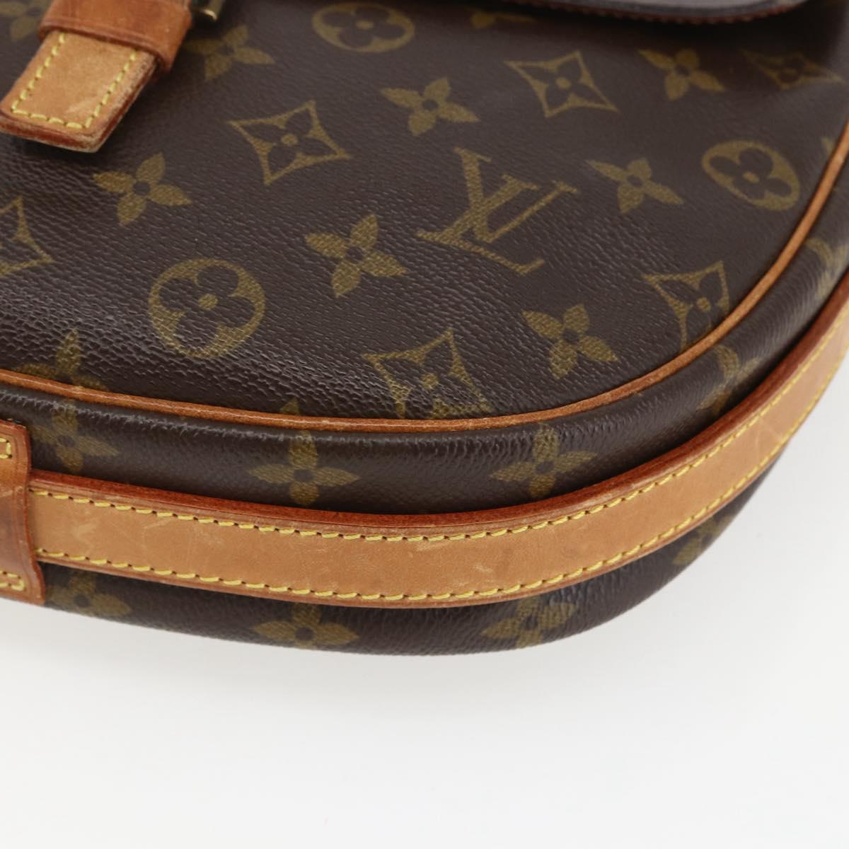 LOUIS VUITTON Monogram Jeune Fille MM Shoulder Bag M51226 LV Auth 153755