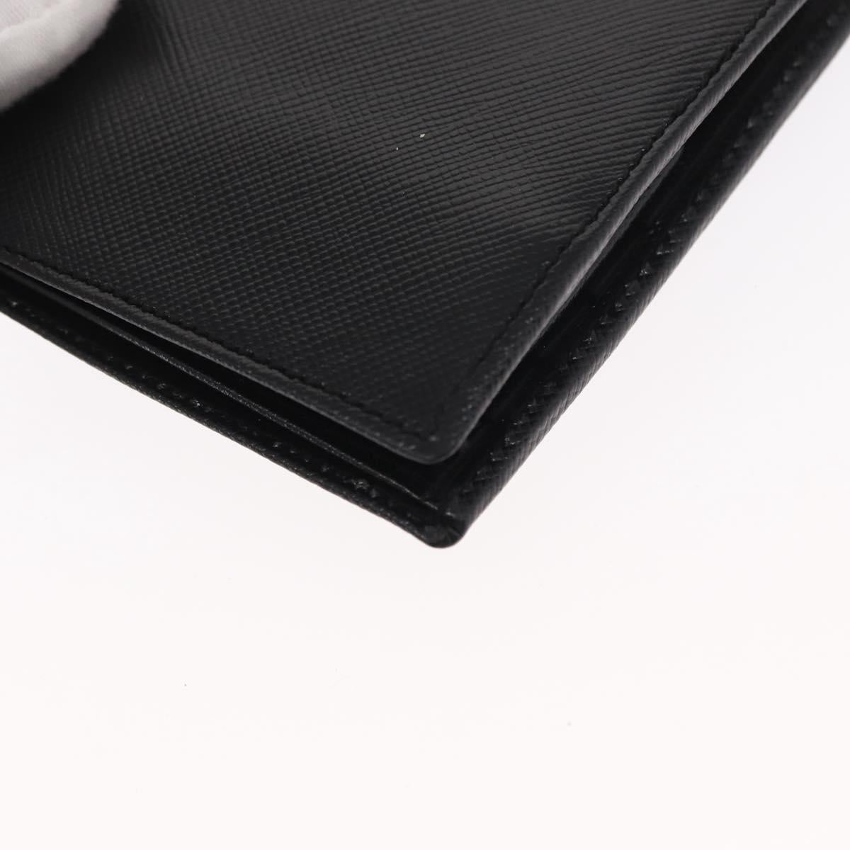 GIVENCHY Wallet Leather Black Auth 153773V