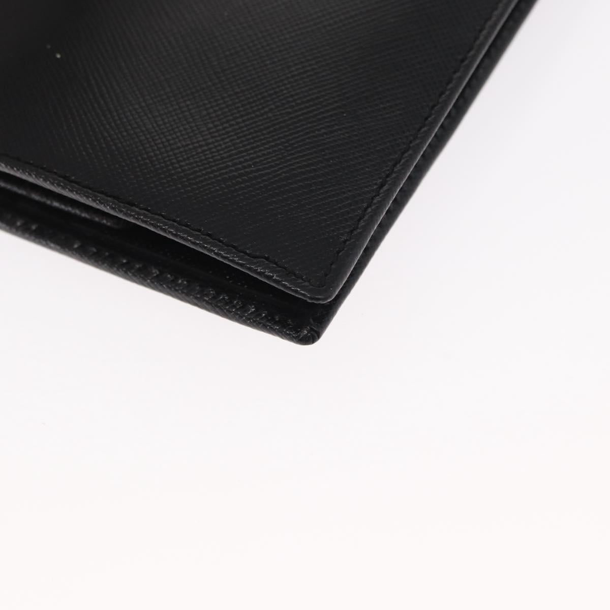 GIVENCHY Wallet Leather Black Auth 153773V