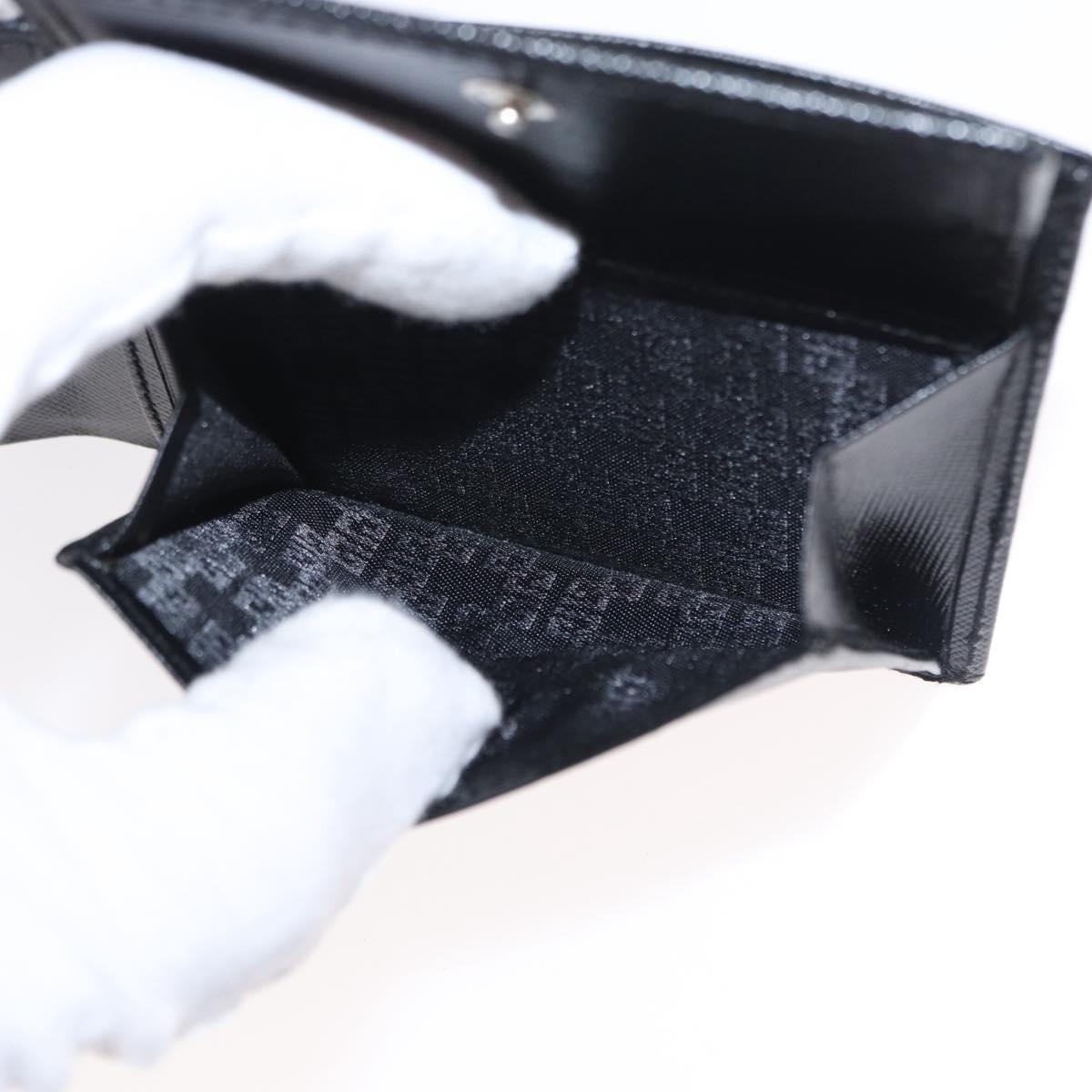 GIVENCHY Wallet Leather Black Auth 153773V