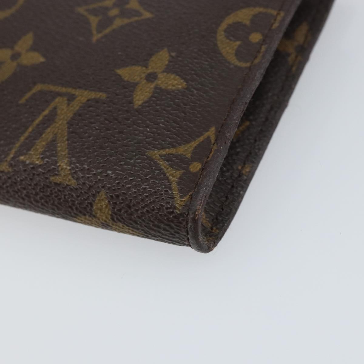 LOUIS VUITTON Monogram Bucket PM Accessory Pouch LV Auth 153775