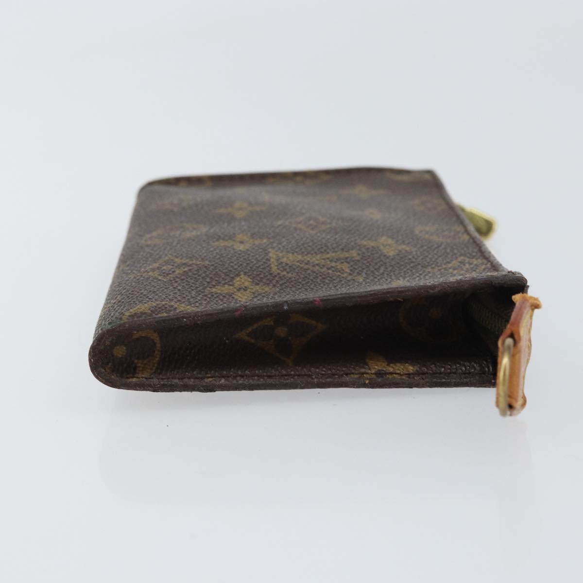 LOUIS VUITTON Monogram Bucket PM Accessory Pouch LV Auth 153775