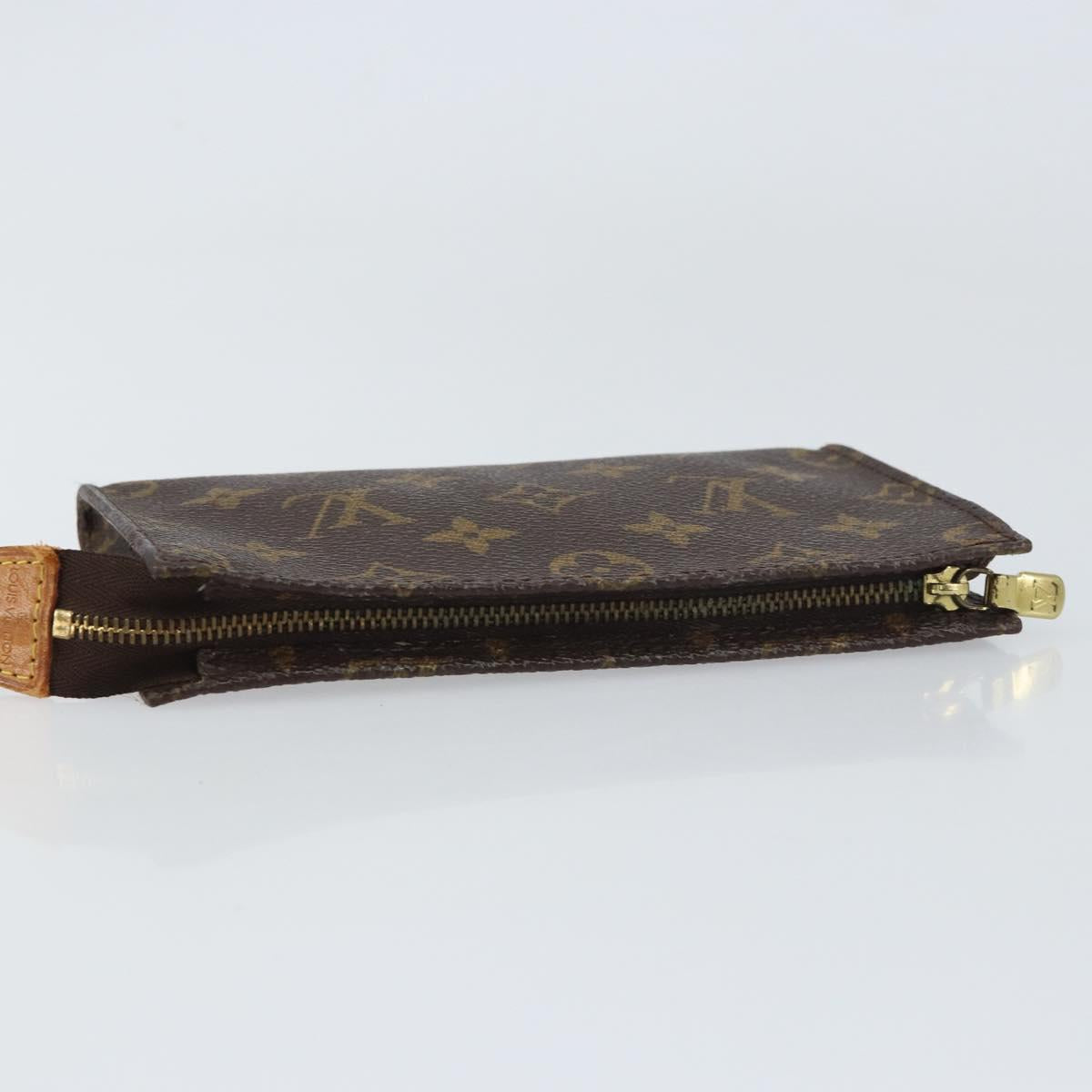 LOUIS VUITTON Monogram Bucket PM Accessory Pouch LV Auth 153775