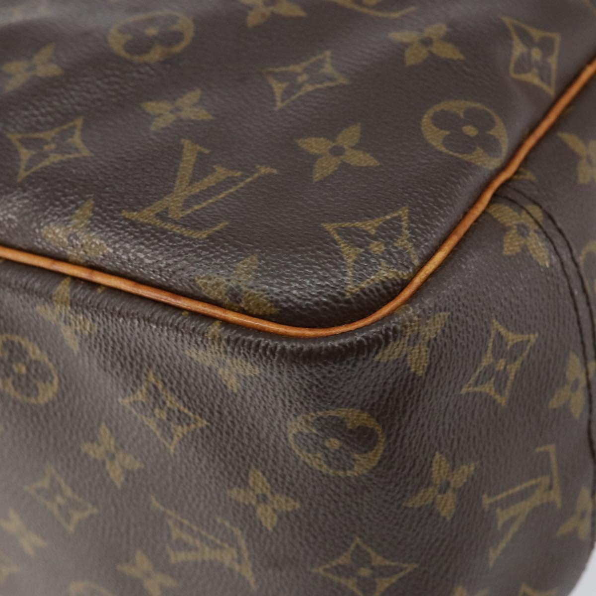 LOUIS VUITTON Monogram Deauville Hand Bag M47270 LV Auth 153803