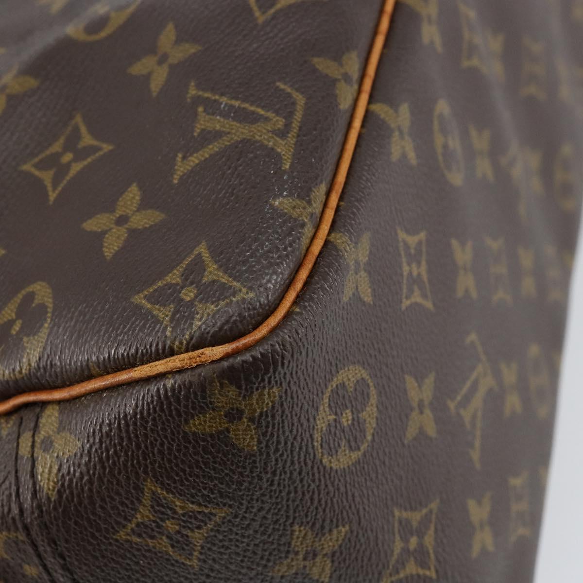 LOUIS VUITTON Monogram Deauville Hand Bag M47270 LV Auth 153803