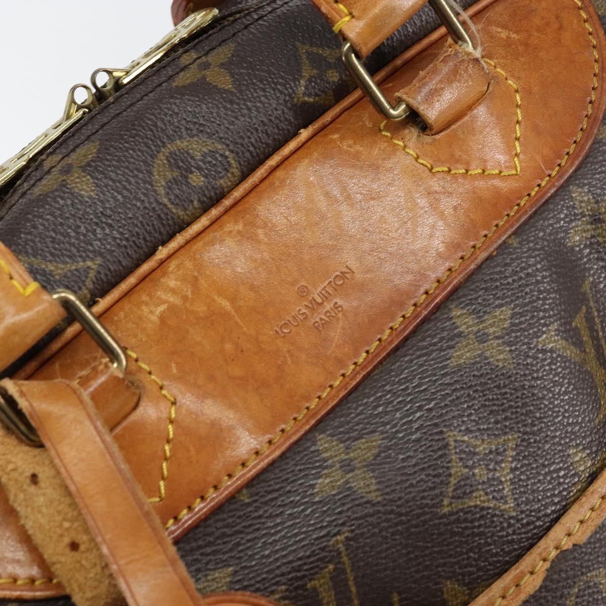 LOUIS VUITTON Monogram Deauville Hand Bag M47270 LV Auth 153803