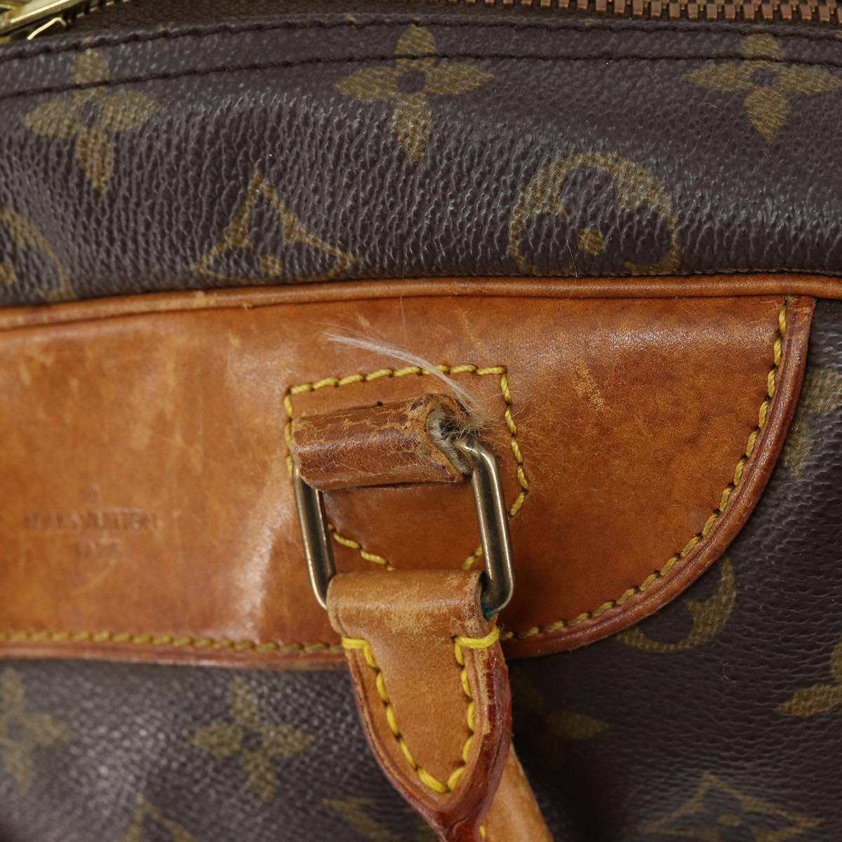 LOUIS VUITTON Monogram Deauville Hand Bag M47270 LV Auth 153803
