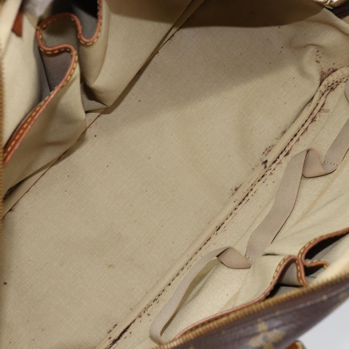 LOUIS VUITTON Monogram Deauville Hand Bag M47270 LV Auth 153803