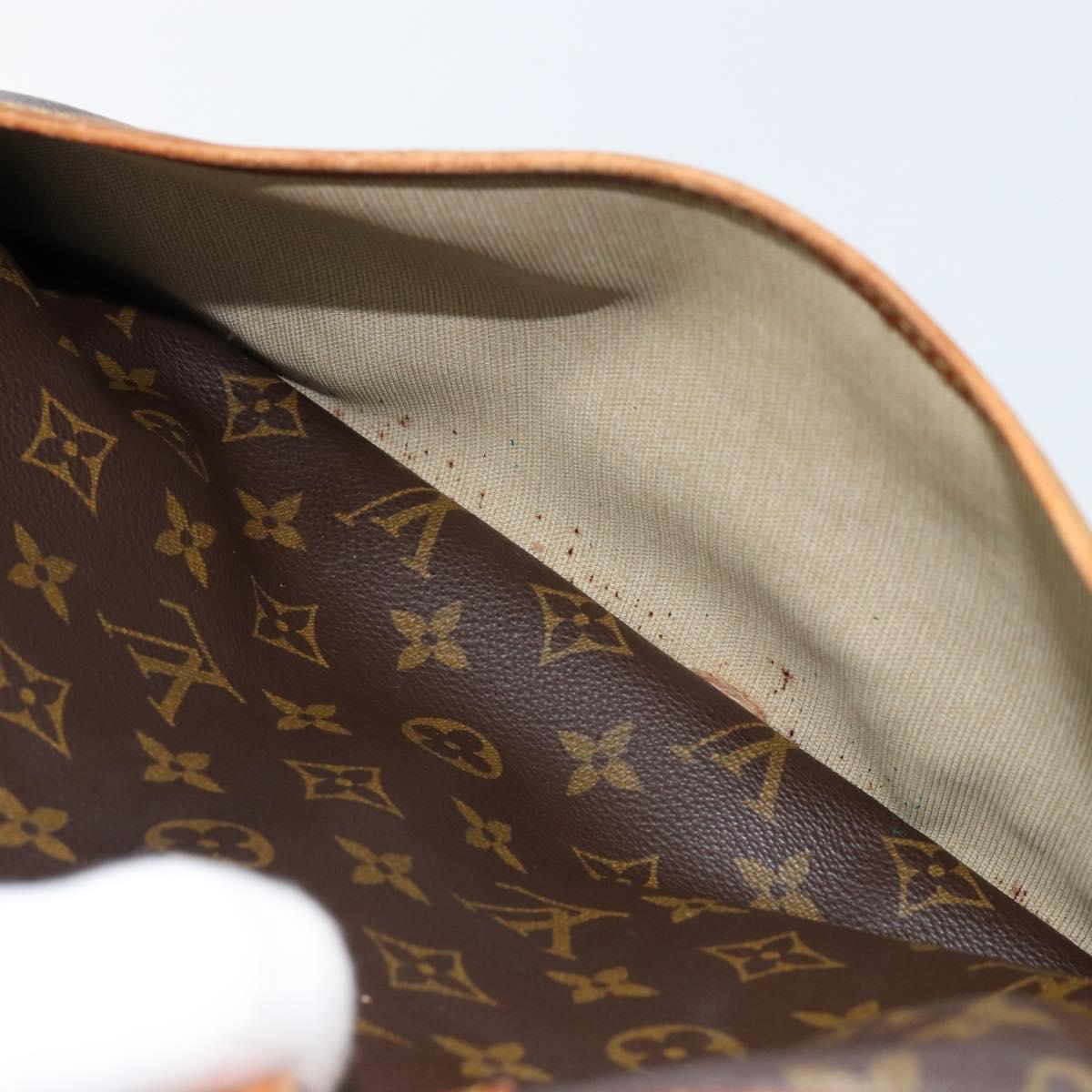 LOUIS VUITTON Monogram Deauville Hand Bag M47270 LV Auth 153803