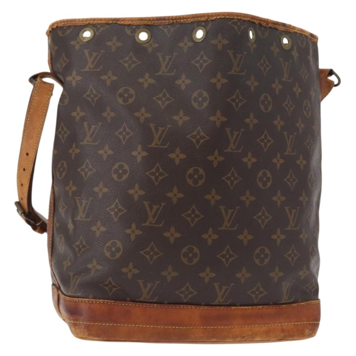 LOUIS VUITTON Monogram Noe Shoulder Bag M42224 LV Auth 153804