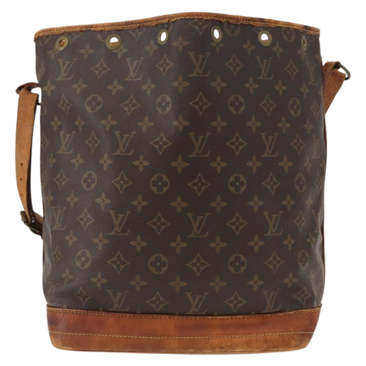 LOUIS VUITTON Monogram Noe Shoulder Bag M42224 LV Auth 153804