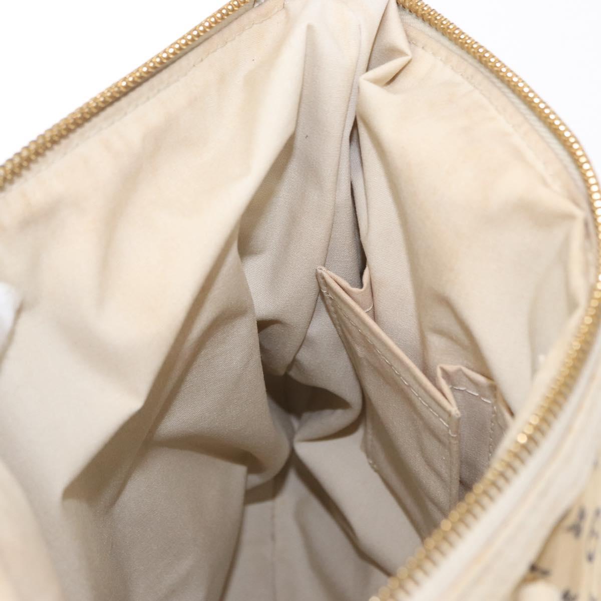 LOUIS VUITTON Monogram Mini Lin Croisette Marina PM Bag Blue M95494 Auth 153810