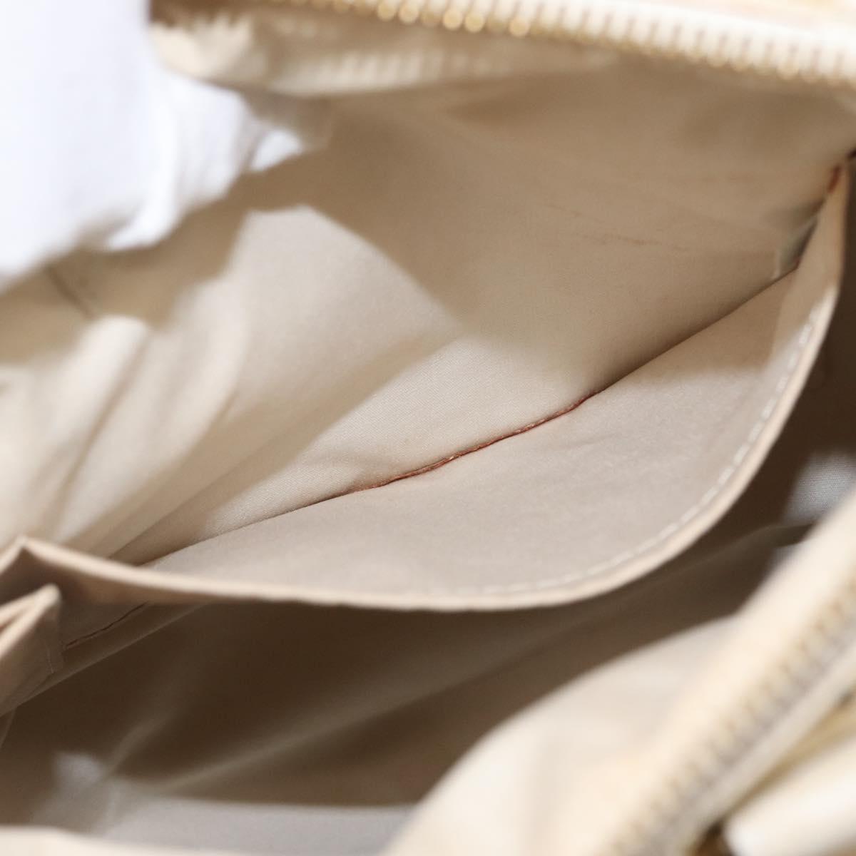 LOUIS VUITTON Monogram Mini Lin Croisette Marina PM Bag Blue M95494 Auth 153810