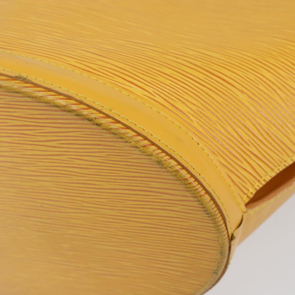 LOUIS VUITTON Epi Saint Jacques Shopping Shoulder Bag Yellow M52269 Auth 153841